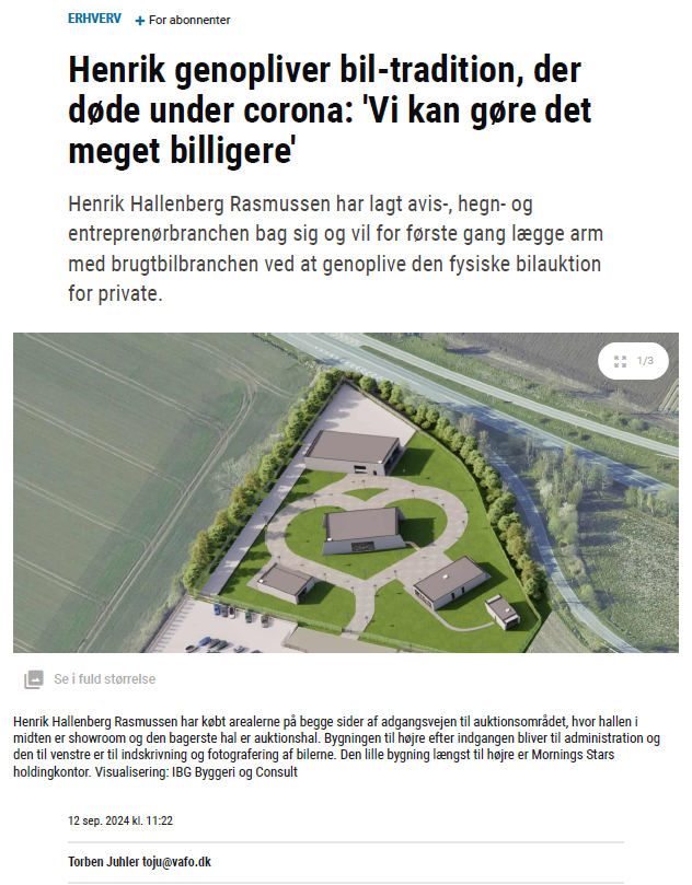 vafo.dk 12.09.2024 - Henrik genopliver bil-tradition, der døde under corona .png